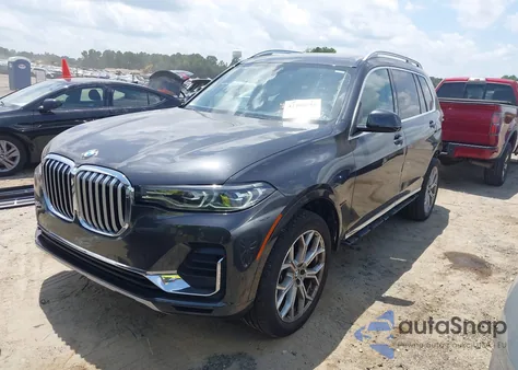 2021 BMW X7 xDrive40I z USA, uszkodzony, nr VIN 5UXCW2C01M9F66058